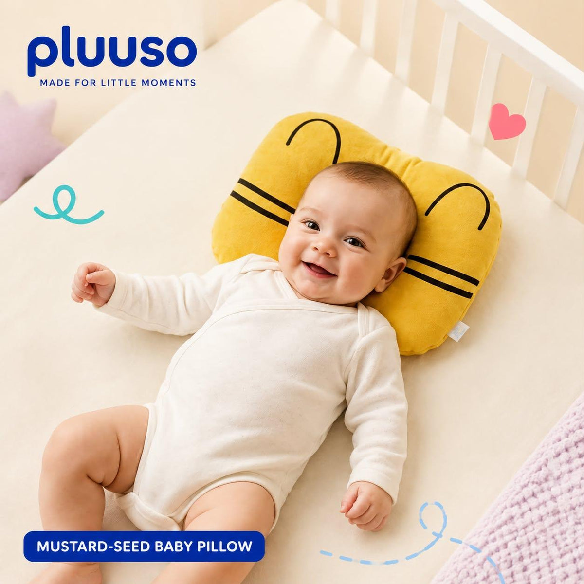 Baby Mustard Seed Pillow